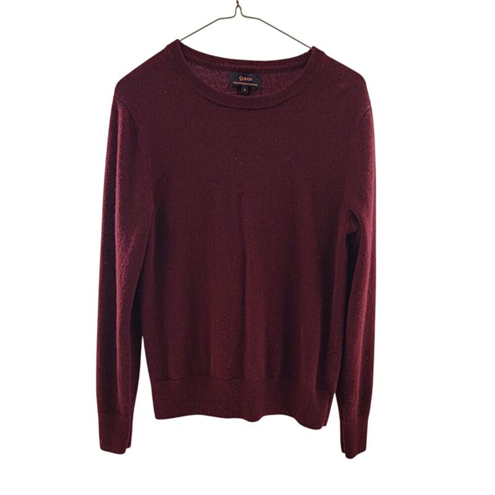 Quince Red Sleeved Top S